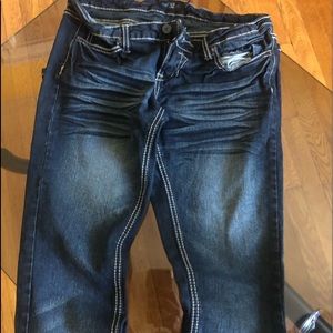 Royal Blue skinny fit jeans